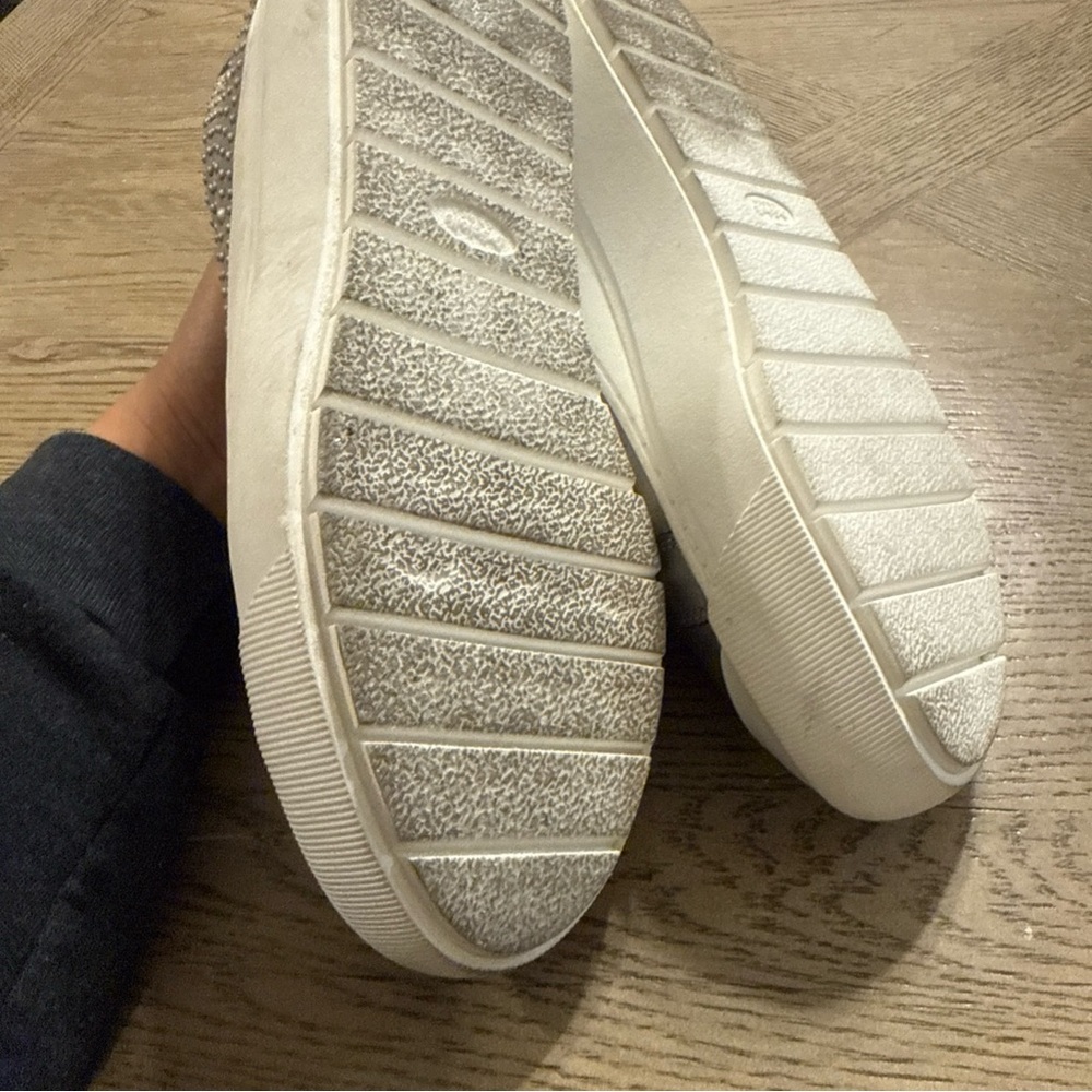 -NEW Dr. Scholl's Time Off Sneaker Light Grey Women's Shoes Size 7 - Picture 5 of 5
